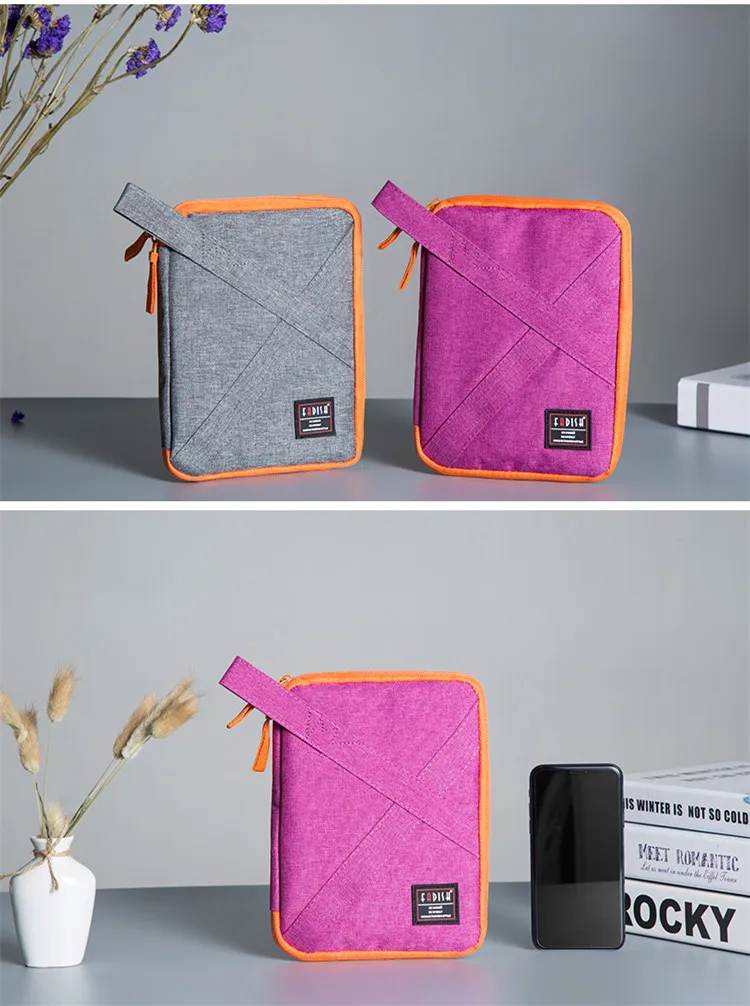 Чехол для паспорта, сумка, кошелек, портативный USB кабель для хранения данных, сумка-Органайзер, большая емкость, аксессуары, сумка