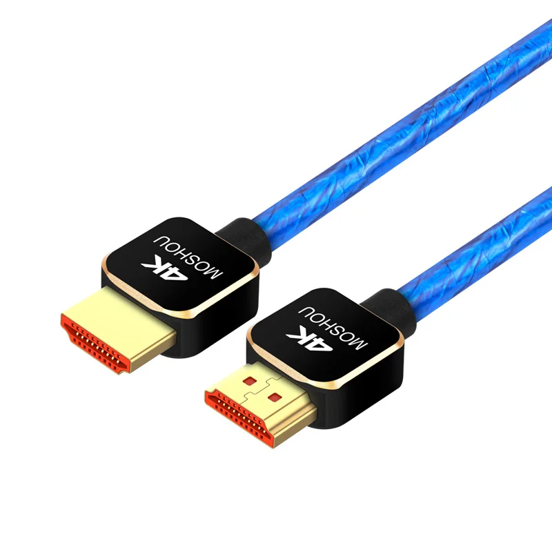 MOSHOU профессиональный в энтузиасте HDMI 2,0 кабель 4 k@ 60Hz HDMI 2,0 кабель 18Gbs высокое качество посеребренный сердечник 2 м 5 м HDMI 2.0a
