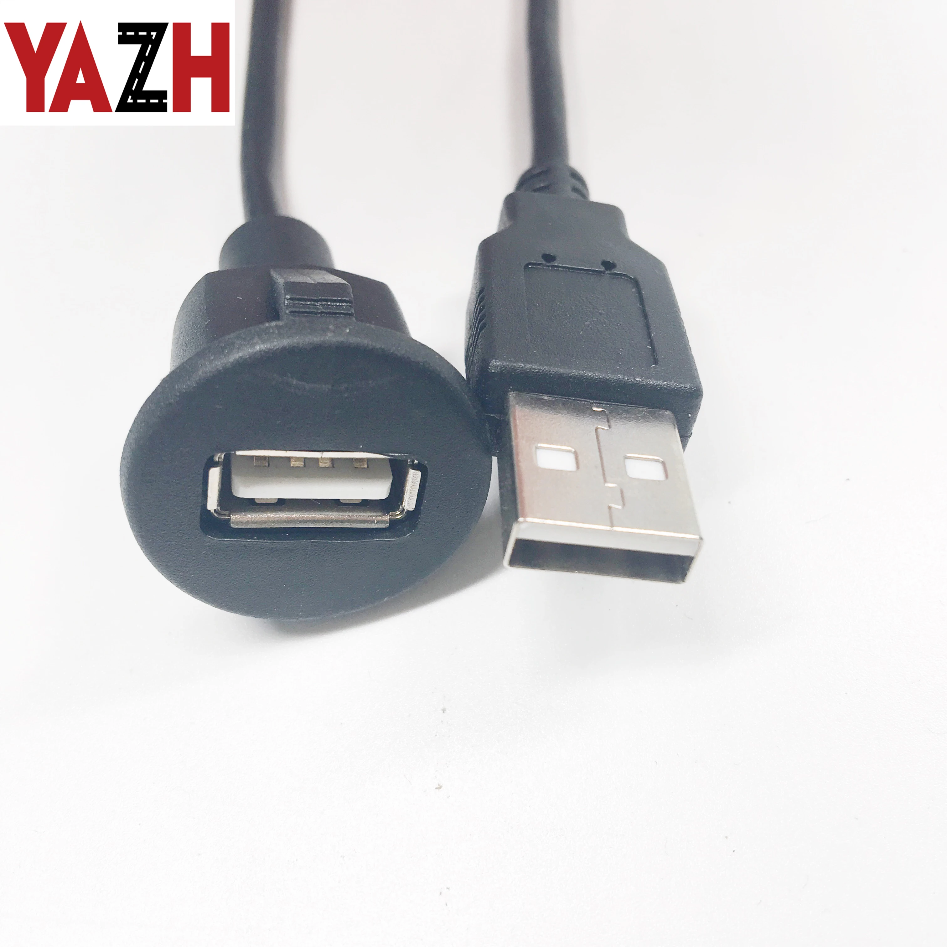YAZH 1 м USB удлинитель 2 0 кабель для камеры ПК PS4 Xbox Smart TV высокоскоростное зарядное