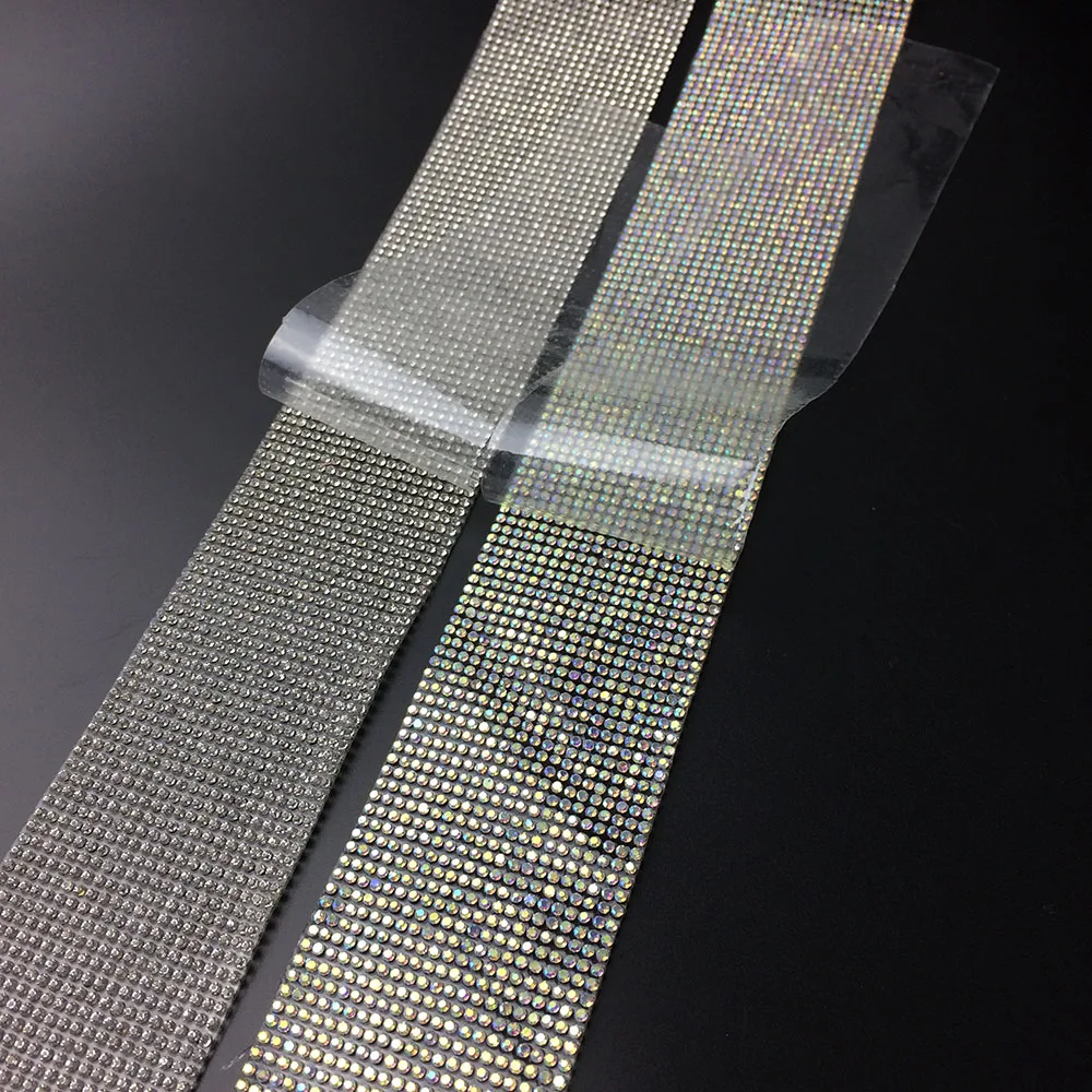 Отделка стразами 1 шт./лот прозрачная лента из драгоценных камней ab аксессуары