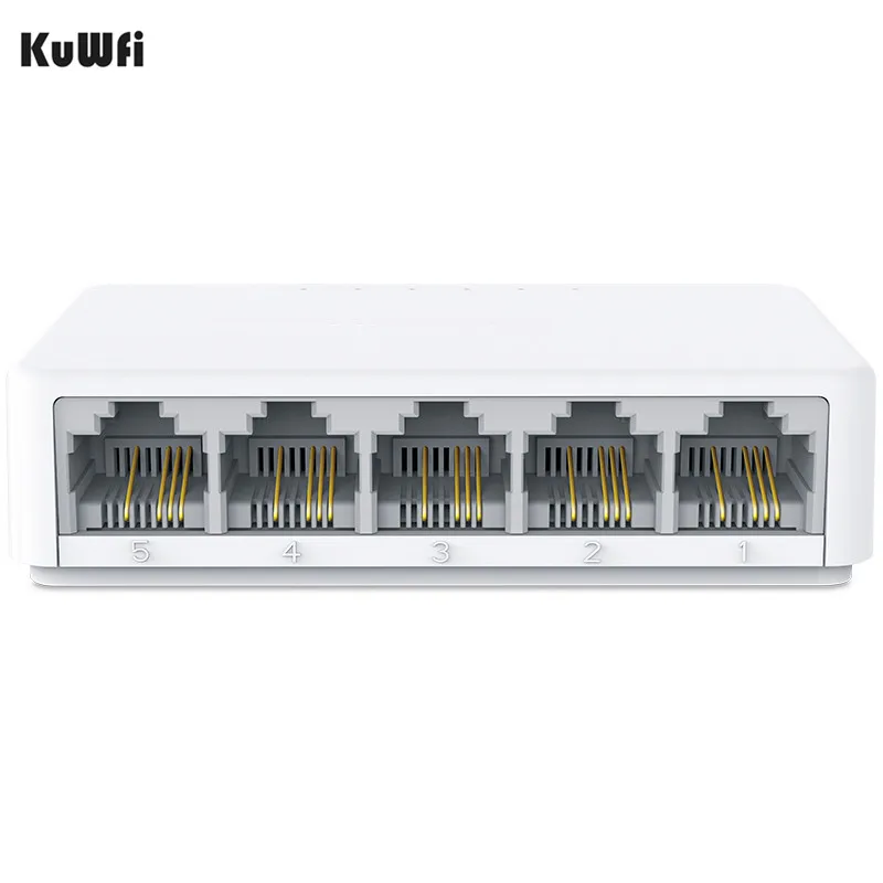 Настольный сетевой переключатель 5 портов 10/100 Мбит/с быстрый Ethernet RJ45 коммутатор