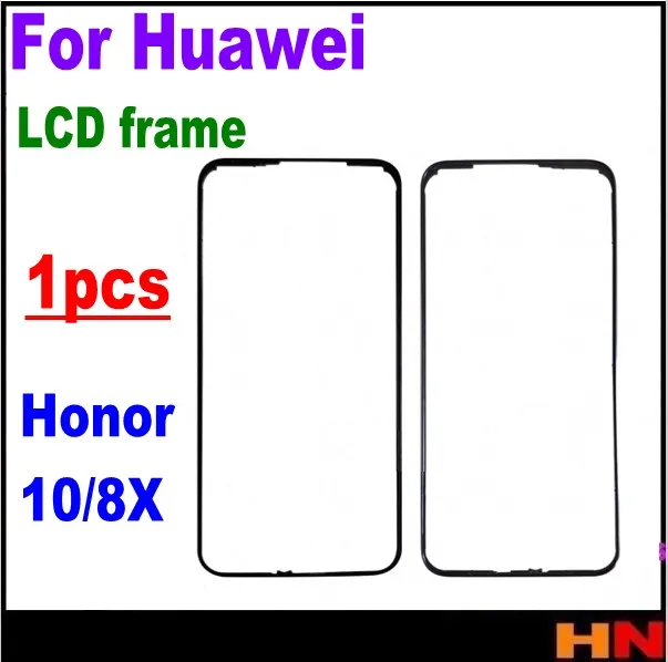 Передняя рамка для Huawei honor 8X 10 средняя ЖК экрана запчасти корпуса хромированный