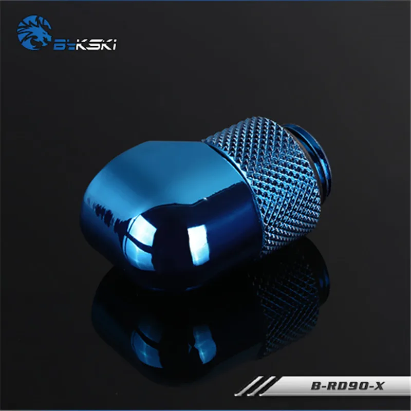 Bykski Алмазный B-RD90-X/B-RD45-X 45/90 градусов Женский-мужской вращающийся фитинг локоть для ПК водяного охлаждения G1/4