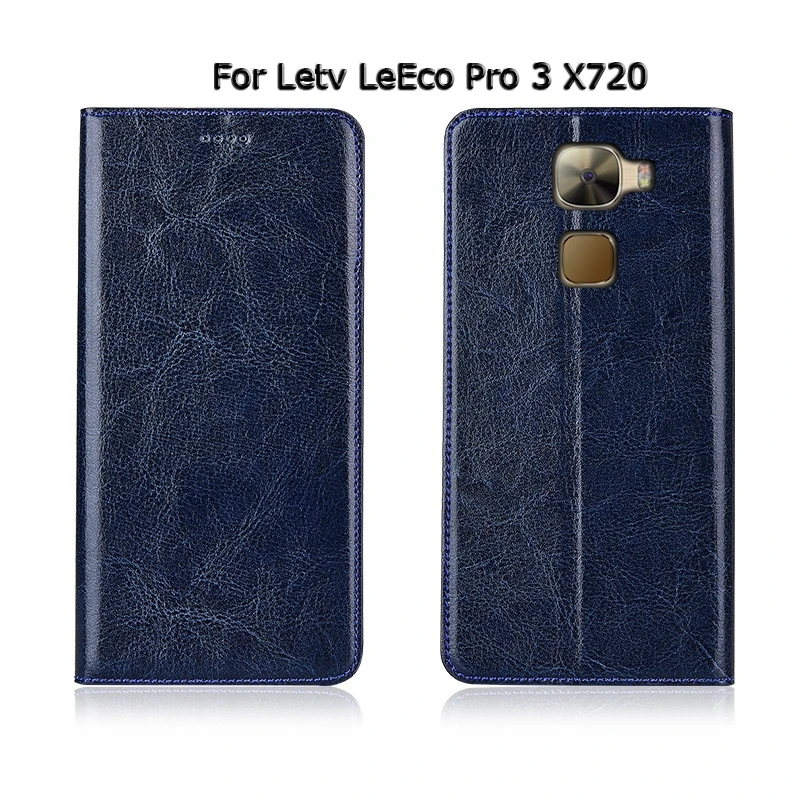 Чехол из натуральной коровьей кожи для Letv LeEco Le Pro 3 Dual AI X651/Pro3 X720 чехол с подставкой и откидной крышкой для телефона