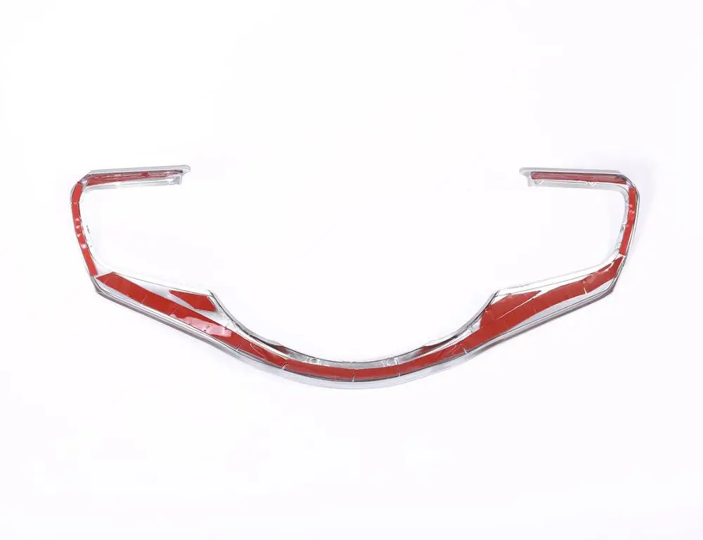 ABS Chrome Steering Wheel Sticker Decorative Frame Cover Trim For Jaguar XE XF F-Pace F-pace2016 | Автомобили и мотоциклы