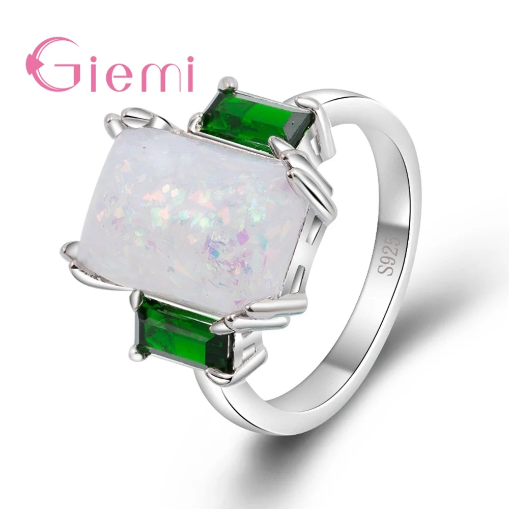Luxury Full Austrian Crystal White/Green Stone Women Finger Rings for Bridal 925 Sterling Silver Jewelry Engagement Anel
Luxury Full Austrian Crystal White/Green Stone Women Finger Rings for Bridal 925 Sterling Silver Jewelry Engagement Anel
