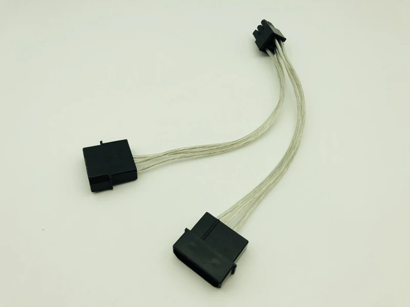 5 шт. кабель питания для видеокарты Molex IDE на 6pin PCIE|Компьютерные кабели и разъемы| |