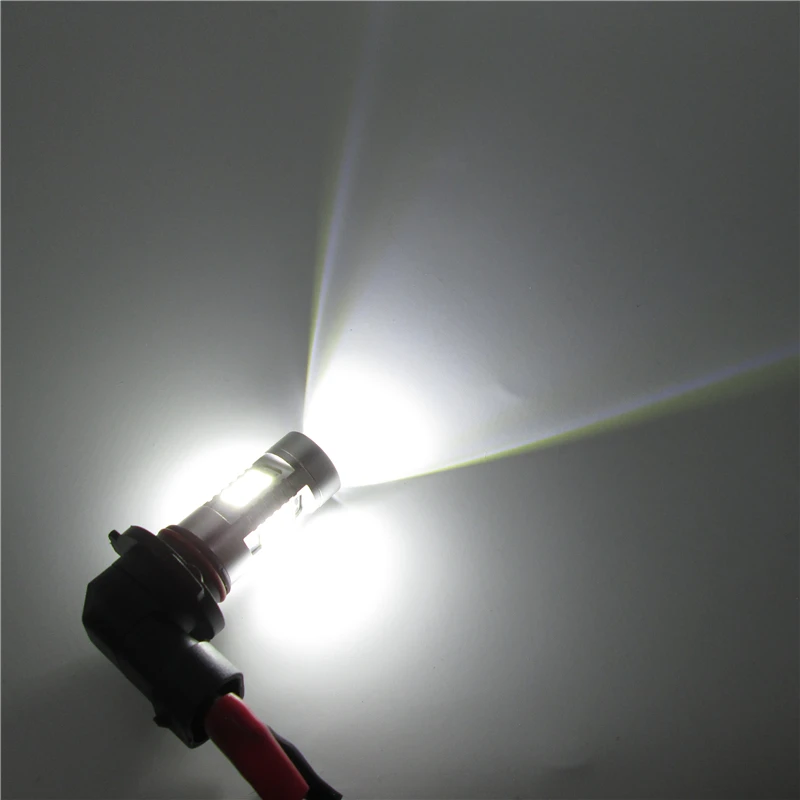 

NEW 2PCS* High Power 9005/HB3 21LED Samsung 2835 21SMD decoding fog light bulbs with led lens DRL Fog Lamp 9005 6000k White