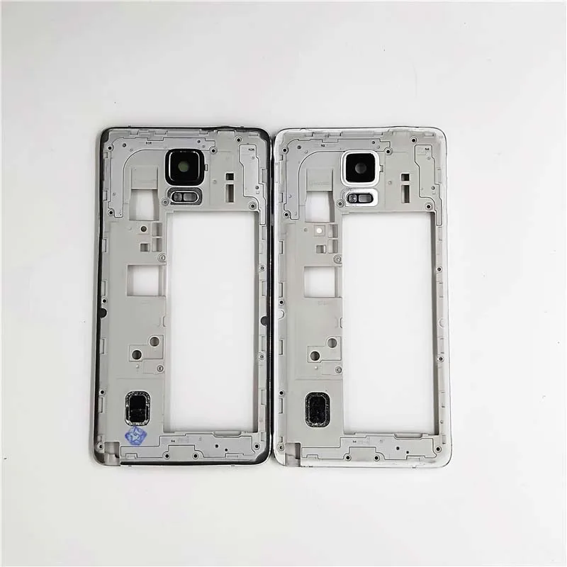 5.7 Inch for Samsung Galaxy Note 4 Note4 N9100V Mobile phone Front Frame Bezel Case Plate Replacement Factory Price | Мобильные