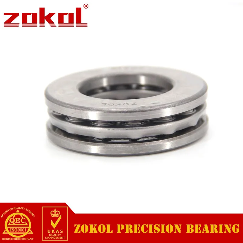 Подшипник ZOKOL 51201 упорный шариковый подшипник 8201 12*28*11 мм|bearing bearing|bearing thrustbearing ball |