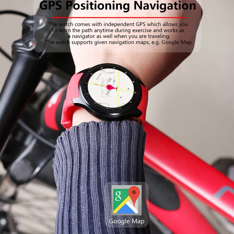 Смарт часы для мужчин 4G 1 + 16G GPS позиционирование независимый WiFi Android inteligent мульти