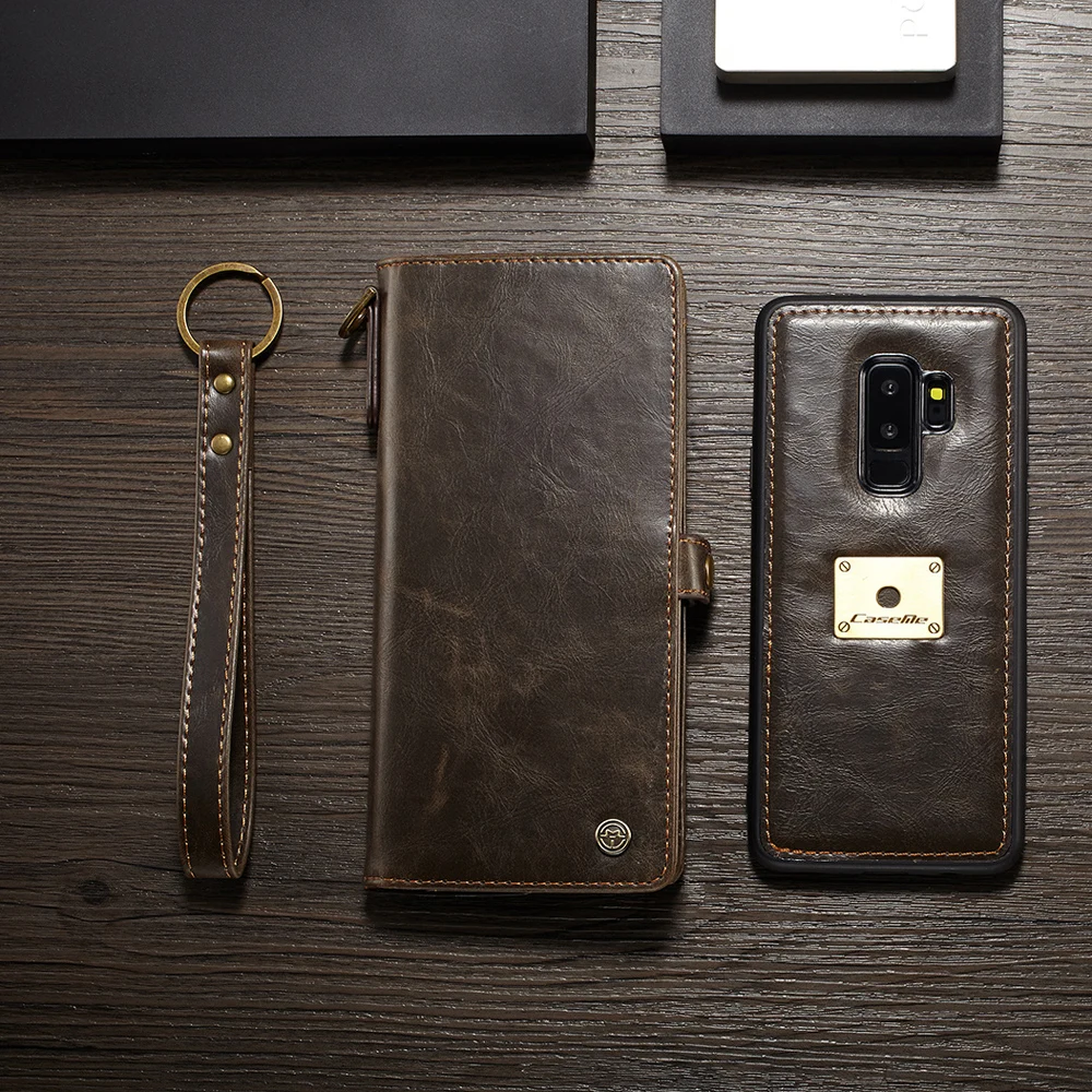 Чехол-кошелек для Samsung Galaxy S8 S9 S10 Plus S10e Note 8 9 Роскошный чехол из искусственной кожи