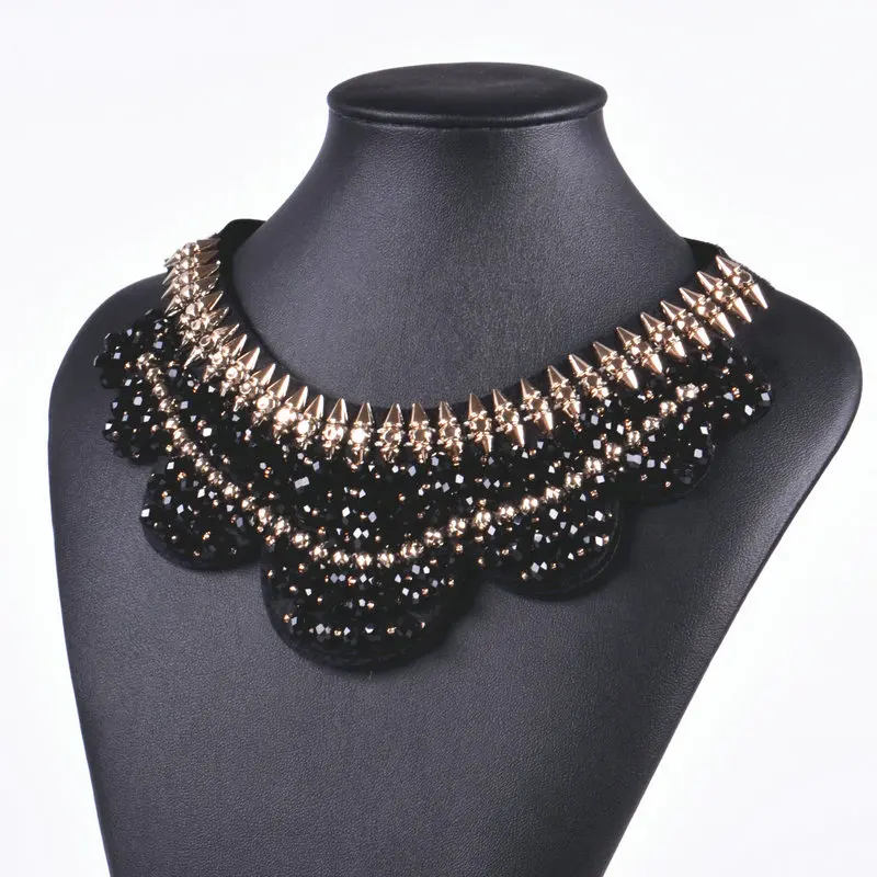 Ожерелье чокер ручной работы с этническим узором украшения для женщин|collier for