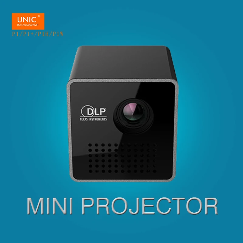 Маленький и легкий! 95 г только! Поручень HD DLP LED 3D проектор proyector p1/P1 + с Батарея