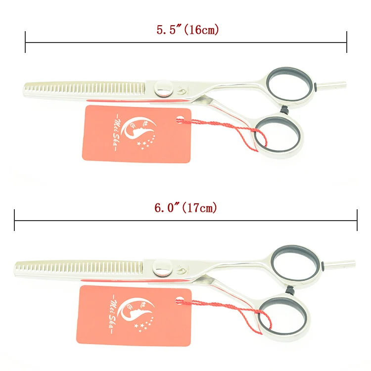 

Meisha 5.5" 6.0" Professional Barbers Hair Thinning Scissors Top Quality JP440C Hairdresser's Cutting Shears Salon Used HA0393
