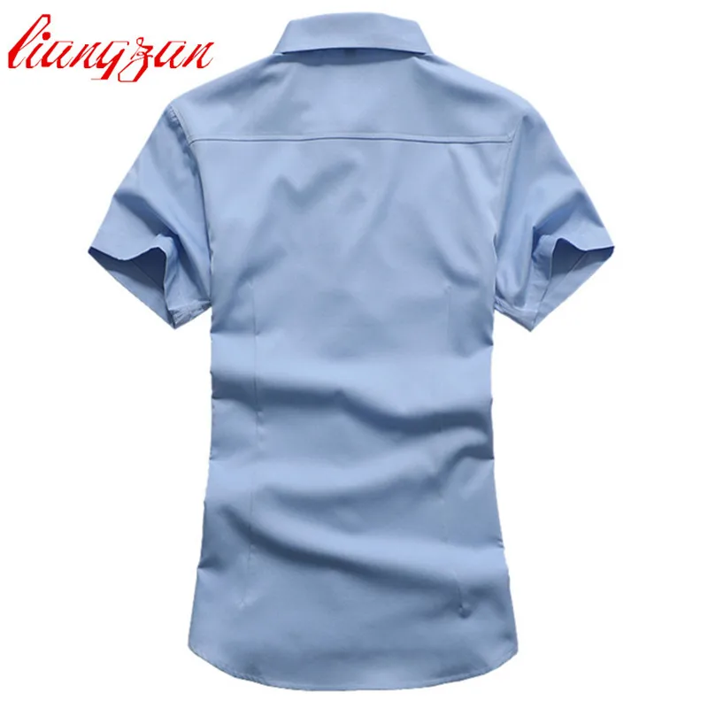 Мужские модельные рубашки новинка 2017 приталенные Летние повседневные брендовые