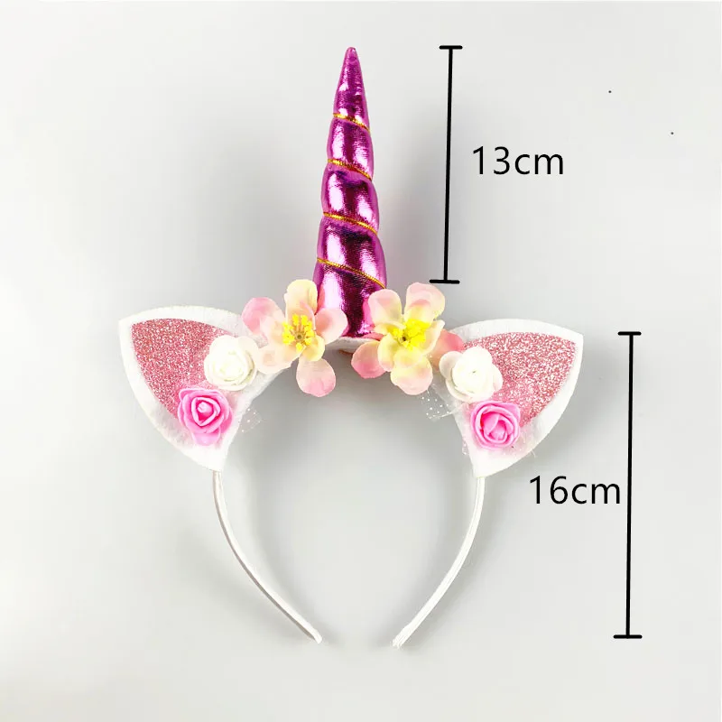 Украшение для вечерние ринки в виде единорога повязка на голову украшения дня