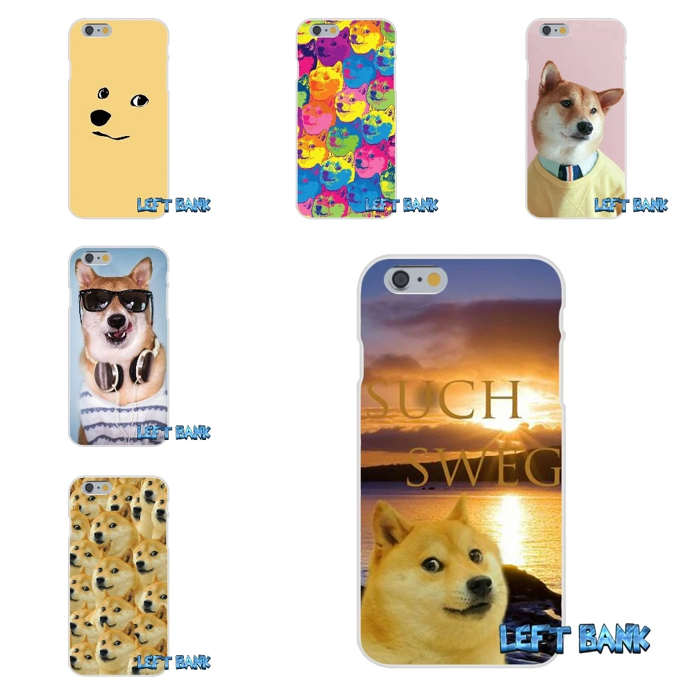 Желтый Doge Мягкий Силиконовый ТПУ Прозрачный чехол для Samsung Galaxy A3 A5 A7 J1 J2 J3 J5 J7 2016 2017