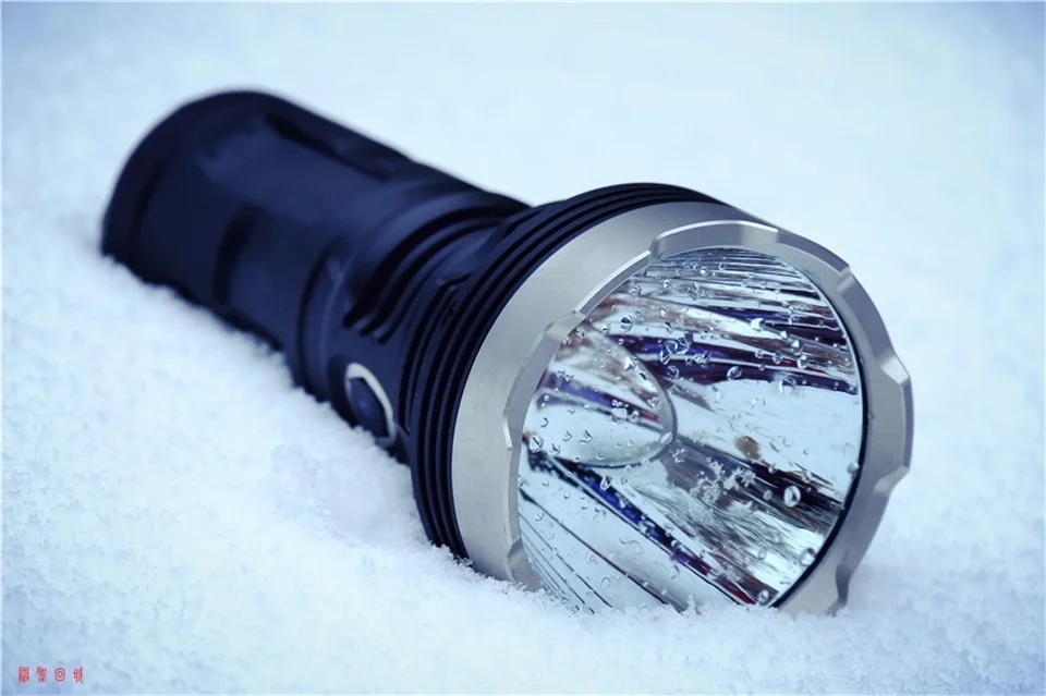 Manker MK35 2550 люменов Cree XHP35 HI светодиодный фонарик 1420 м фонарь для поиска+ 4x3400 mAh 18650 аккумуляторные батареи