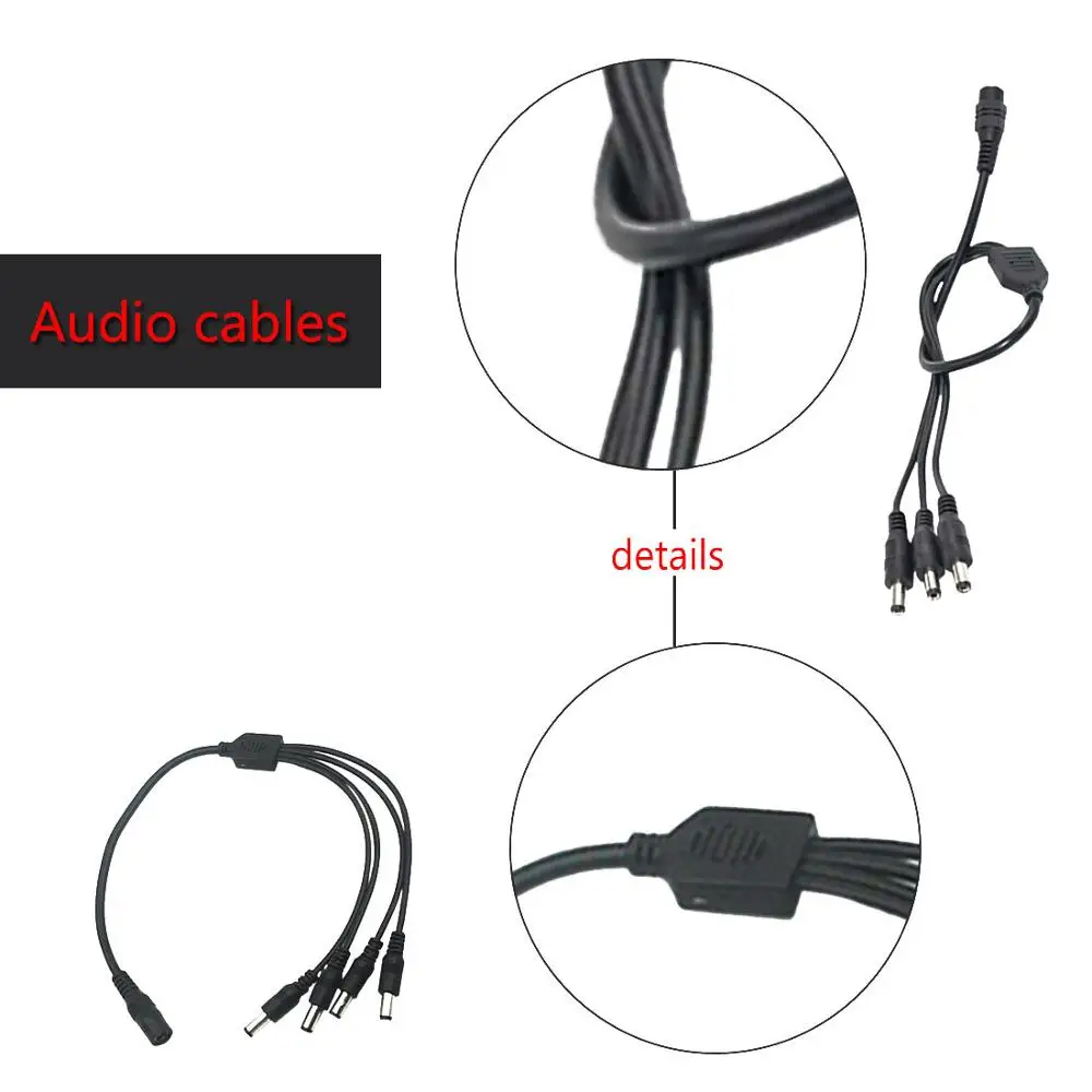 30 см DC Мощность удлинитель разъём Женский штекер кабеля адаптера Удлинительный