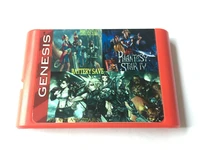 phantasy star 3 in 1 game cartridge 16 bit md game card with retail box for sega mega drive for genesis can battery save