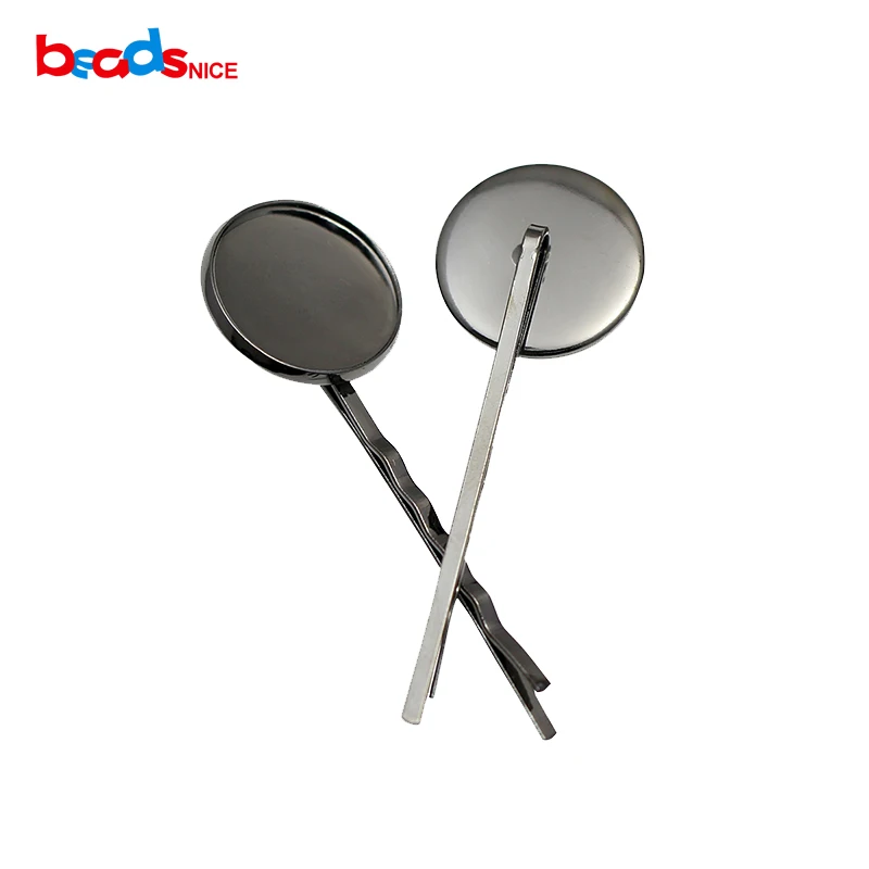 Beadsnice ID24956D Diy ювелирные оправы Набор заколки с кабошонами база ободок лотки для