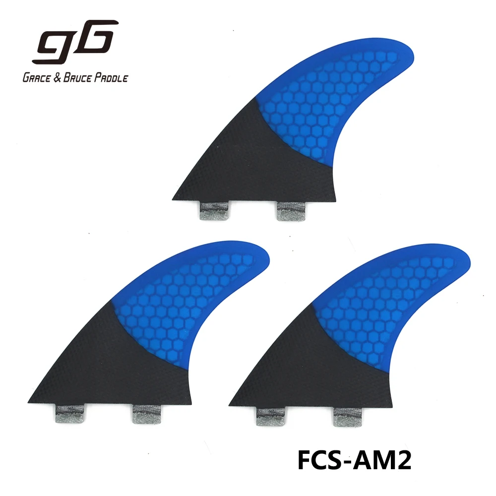 FCS AM2 Surfboard Fins Carbon Fiber Surf Boards | Спорт и развлечения