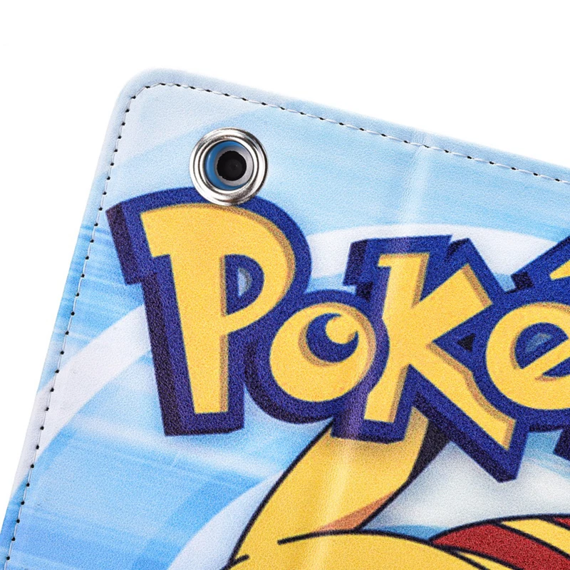 Чехол для Apple ipad 5 6 air 2 ipad 9,7 чехол Pokemon Go Милый Пикачу планшет pu кожаный чехол откидная подставка coque para