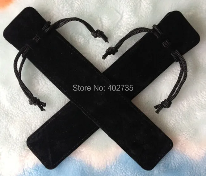 Оптовая продажа 100 шт. бархатный для ручки чехол с веревкой черного синего