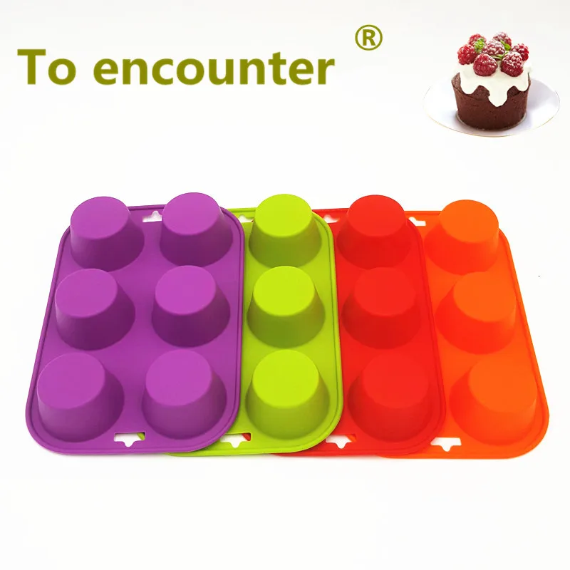 Силиконовая форма для кексов 24*16 5*4 см 115 г|cake muffin|cake baking mouldsbaking cake mold |