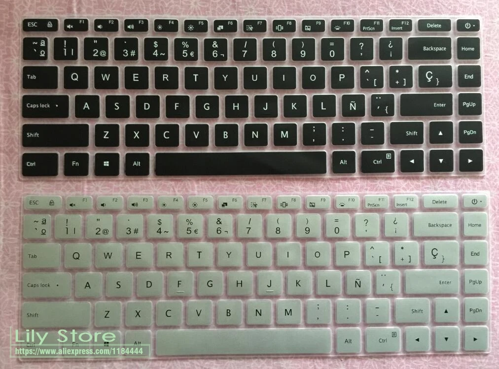 Силиконовые защитные чехлы для клавиатуры ноутбука Xiaomi Mi Notebook Youth edition K 15 6