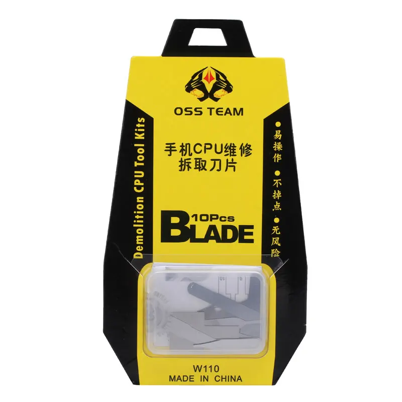 10 шт. ремонт микросхем логической платы удаление тонких лезвий ЦП для