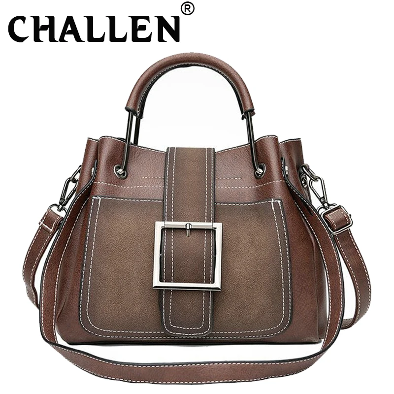 Качественные женские сумки через плечо мессенджеры повседневные кожаные тоут из искусственной кожи Bolsos B43