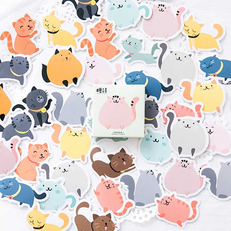 40 шт глубоководных китобойных памятных наклеек в упаковке, Kawaii планировщик для скрапбукинга, канцелярские принадлежности Escolar, школьные принадлежности - Цвет: I