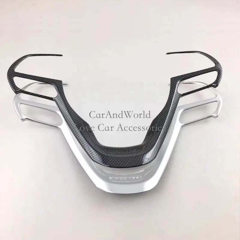 Для 2014-2017 Jeep Cherokee внутреннее рулевое колесо отделка блестками Обложка облицовка