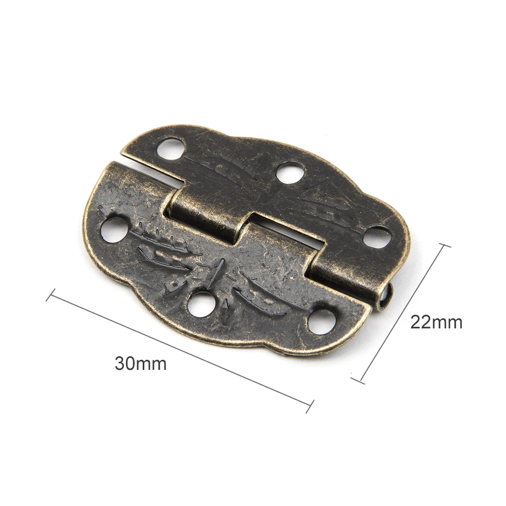 12 шт./компл. декоративные петли бабочки из бронзы|door cabinet hinges|hinge productsdoor hinge closer |