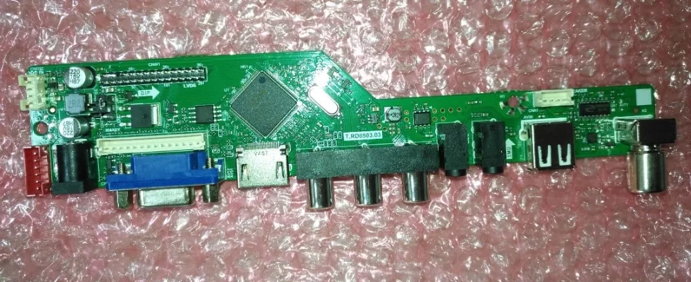 T. RD8503.03 Универсальный ЖК-светодиодный ТВ контроллер драйвер платы ТВ/ПК/VGA/HDMI/USB Замена v56 SKR.03