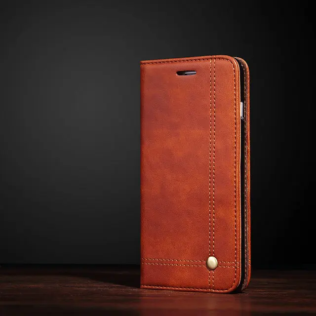 Модный деловой кошелек для Coque iPhone 7 Plus чехол iPhone 7 Plus откидная крышка кожанный для Apple iPhone 7 Чехлы iPhone7 телефон Etui