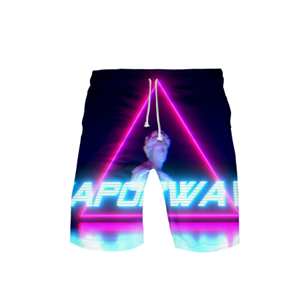 

Vaporwave 3D Printed Beach Shorts Men Fashion Streetwear Shorts 2019 Arrival Hot Sale Harajuku Casual Summer Wear