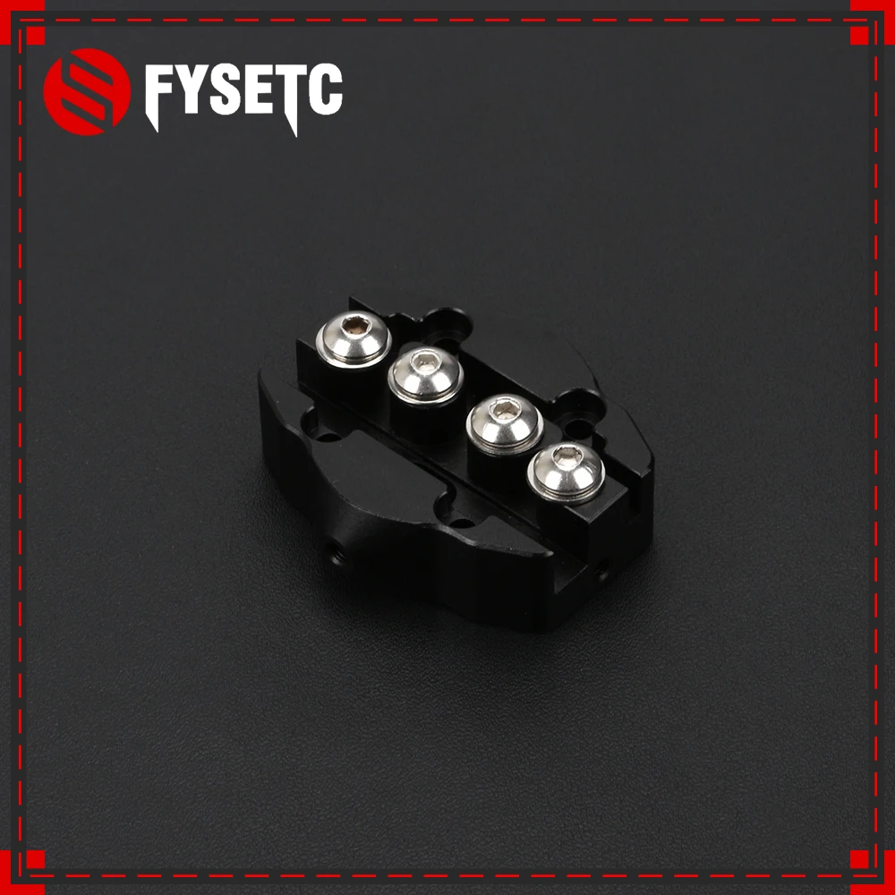 1 шт. коссель Дельта мини слайд-эффектор Updaded черный все металлические M3 снасти