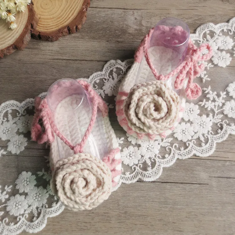 QYFLYXUEQYFLYXUE- Handmade crochet cotton baby shoes handmade by hand. Multicolor can be customized | Мать и ребенок