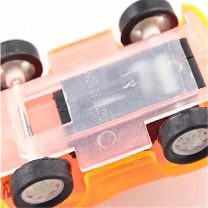 1 шт./лот мини прозрачная модель автомобиля пластиковые игрушки для детей |