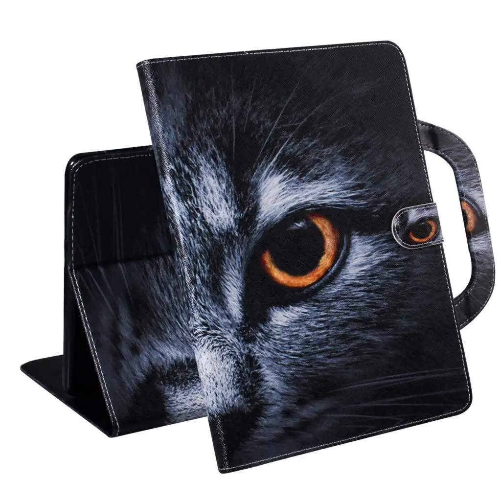 

Tab A 10.1 SM-T515 Lion Tiger portable Stand Shell wallet Case For Samsung Galaxy Tab A 10.1 2019 T510 T515 SM-T510 Tablet Cover