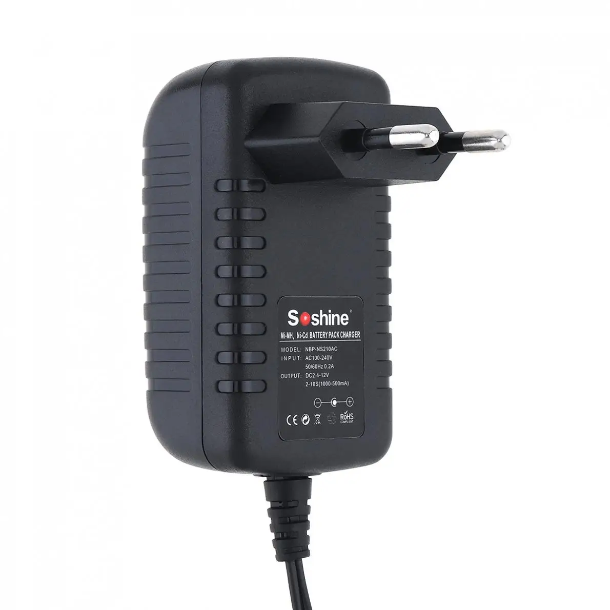 Soshine AC 100 240 в США/ЕС штекер постоянного тока 2 4 12V Питание универсальных проездных 1