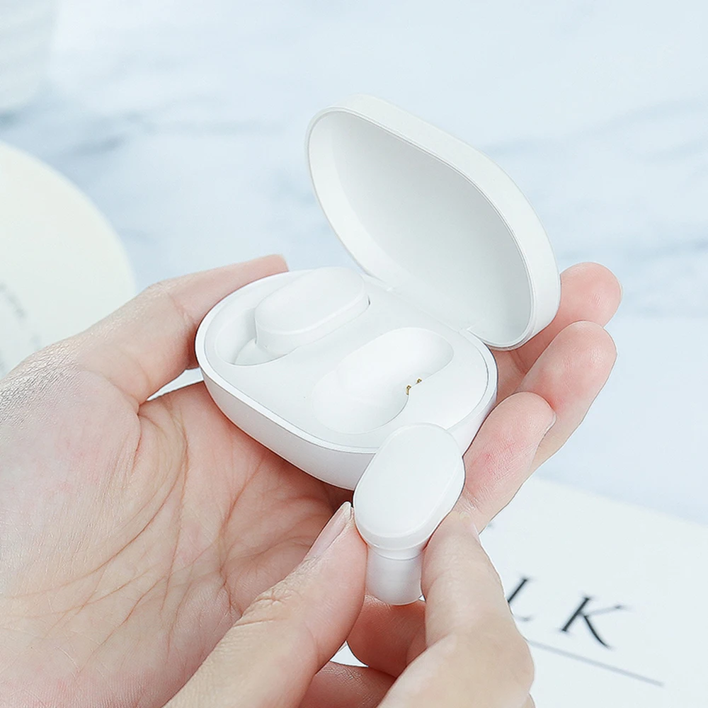 Оригинальный Xiaom TWS AirDots bluetooth наушники Молодежная версия стерео Бас BT 5 0 с