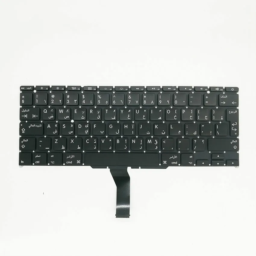 10 шт./лот Фирменная Новинка A1370 A1465 клавиатура арабских арабские для Macbook Air 11 &quotA1370