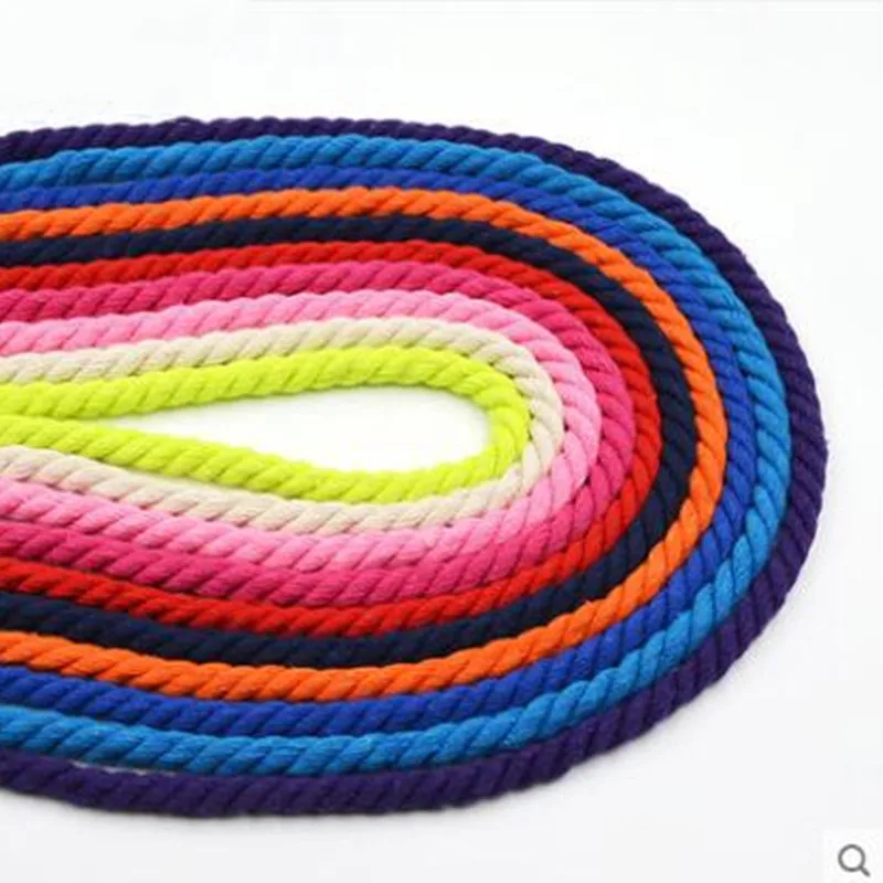 5 15 мм бежевый витой хлопчатобумажный шнур для домашнего рукоделия декор ручной