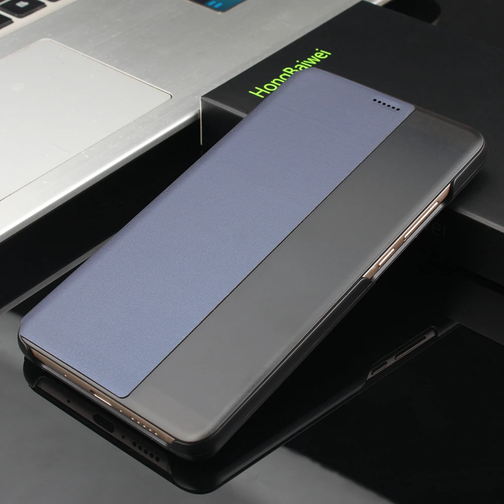 Роскошный умный вид тонкая откидная крышка Кожанный чехол для Huawei mate 10 Pro 6 0 5 9 Ascend