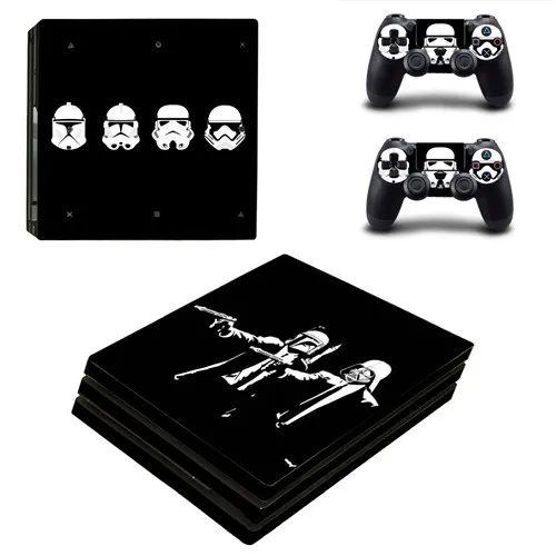 Пленка Звездные войны PS4 Pro наклейка для кожи виниловая наклейка для sony Playstation 4 консоль и 2 контроллера PS4 Pro наклейка для кожи - Цвет: YSP4P-1780