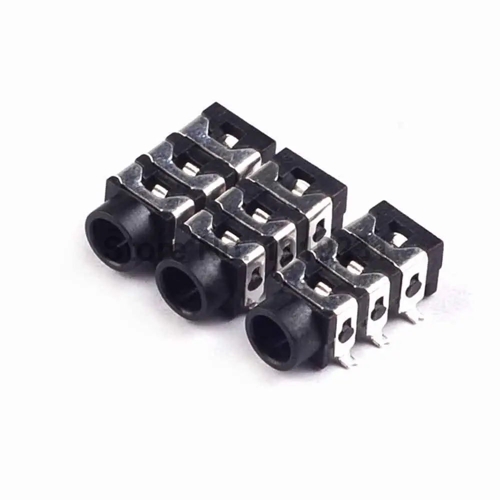 10 шт. 3 5 мм 6Pin SMD стерео наушники Аудио разъем для наушников аудио PJ313 секции 6 pin|jack